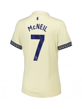 Billige Everton Dwight McNeil #7 Bortedrakt Dame 2025-26 Kortermet